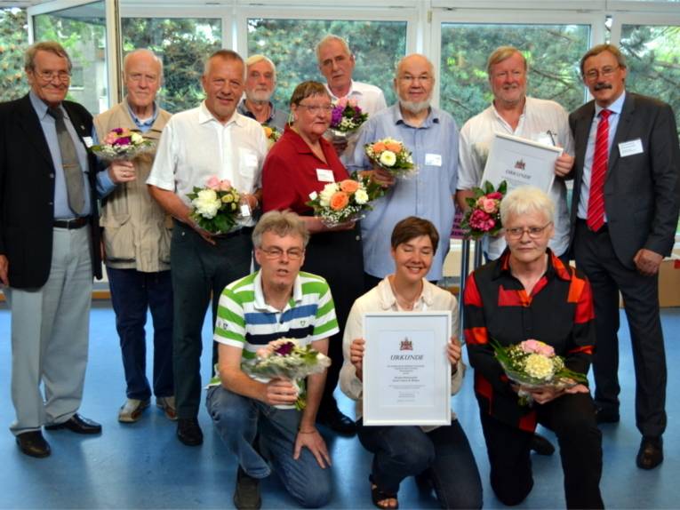 Preisträger des Ehrenamtspreises 2019.