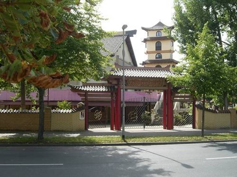 Foto der Vien Giac-Pagode in Mittelfeld