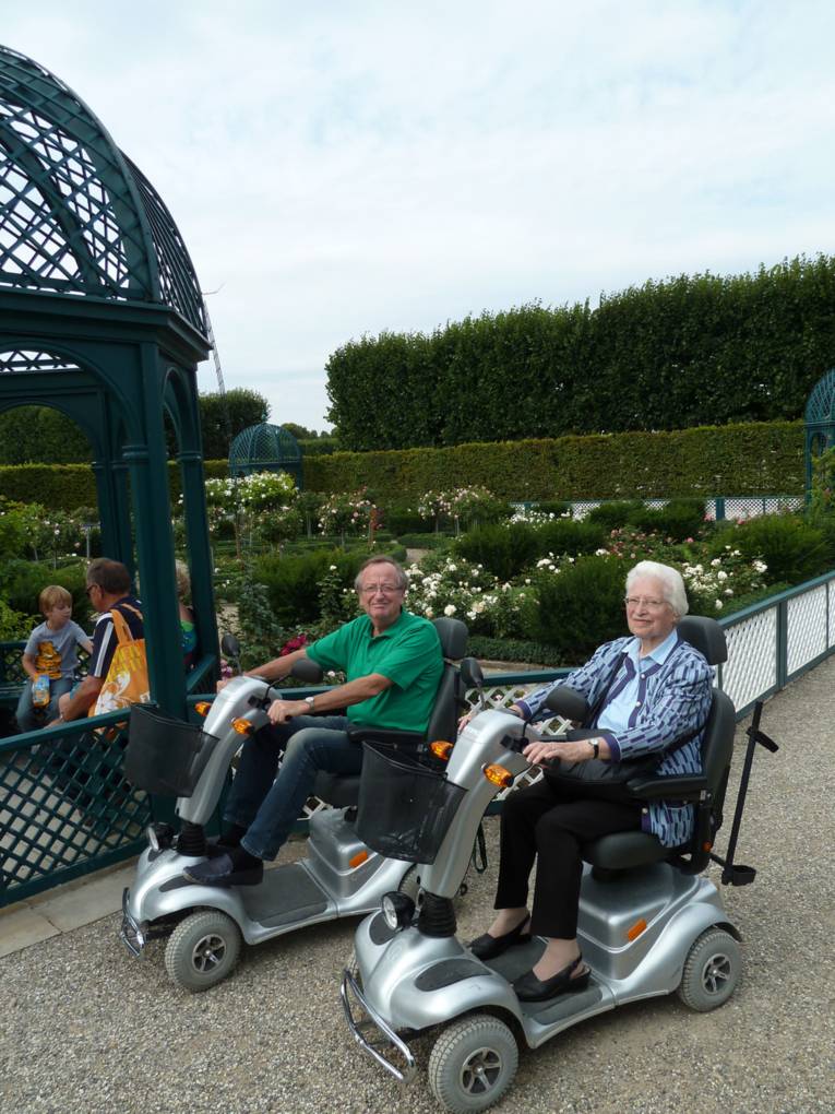 E-Scooter im Großen Garten