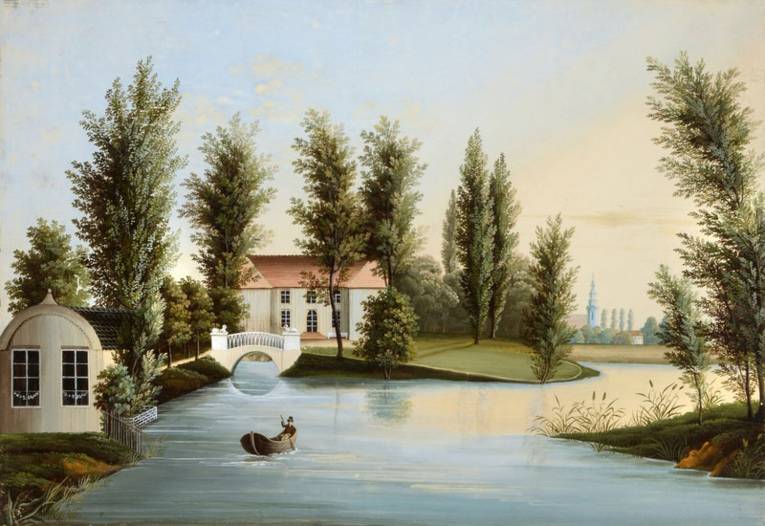 Sommerhaus im Wangenheimgarten (um 1825)