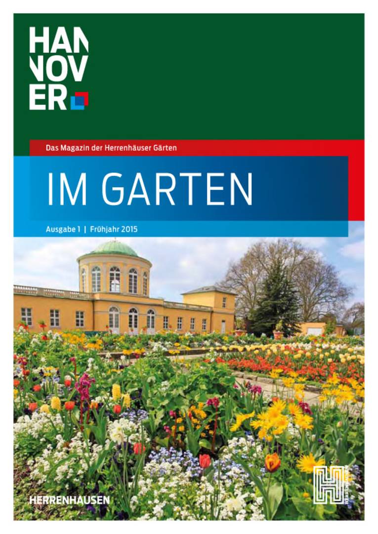 Titelseite der "Im Garten"