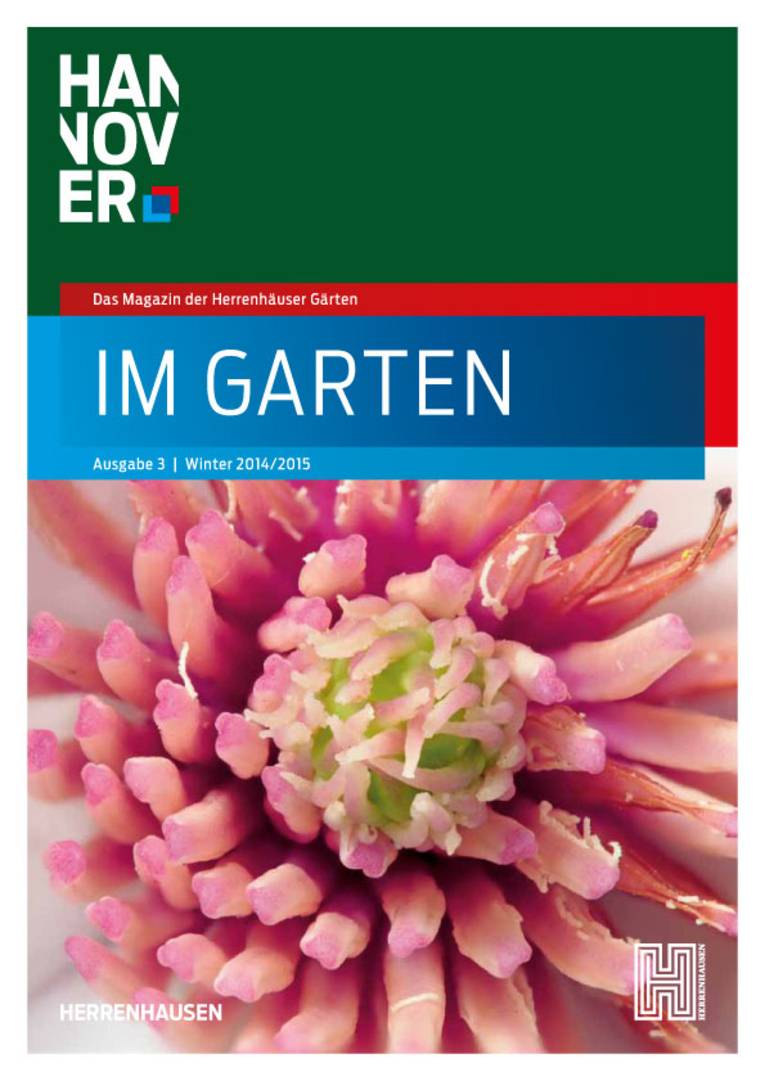 Titelseite der "Im Garten"