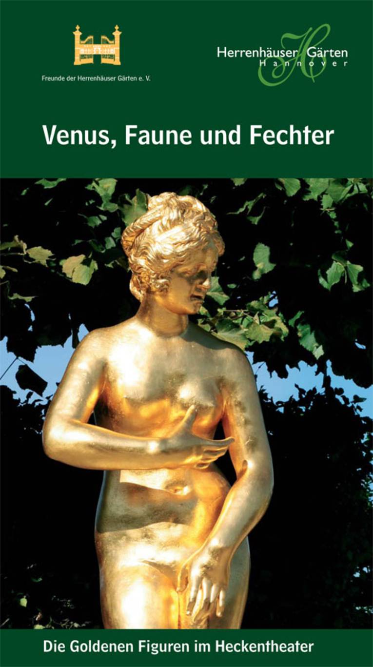 Titelseite der Broschüre "Venus, Faune und Fechter"