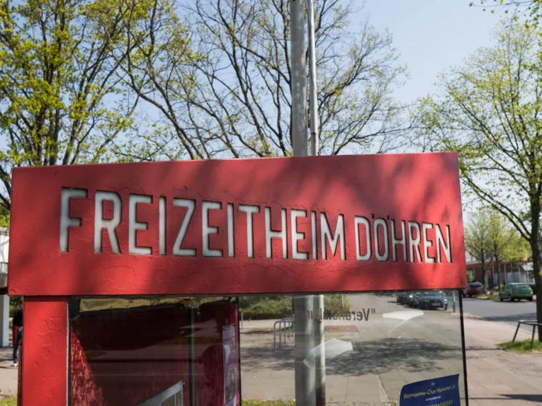 Schild vom Freizeitheim Döhren