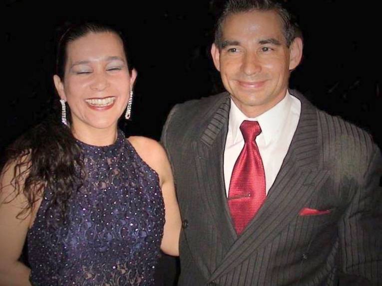 Zu sehen ist das Tangotanzpaar Germán Cassano und Liliana Espinosa