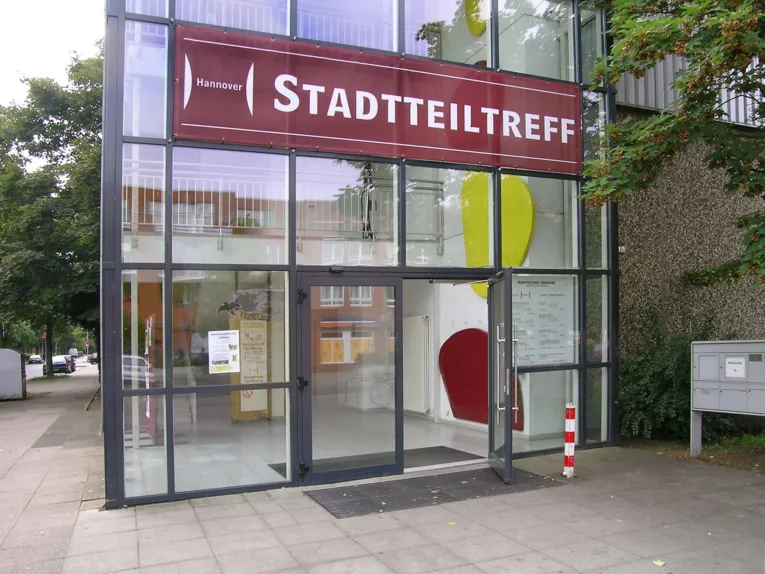 Eingang Stadtteiltreff Sahlkamp
