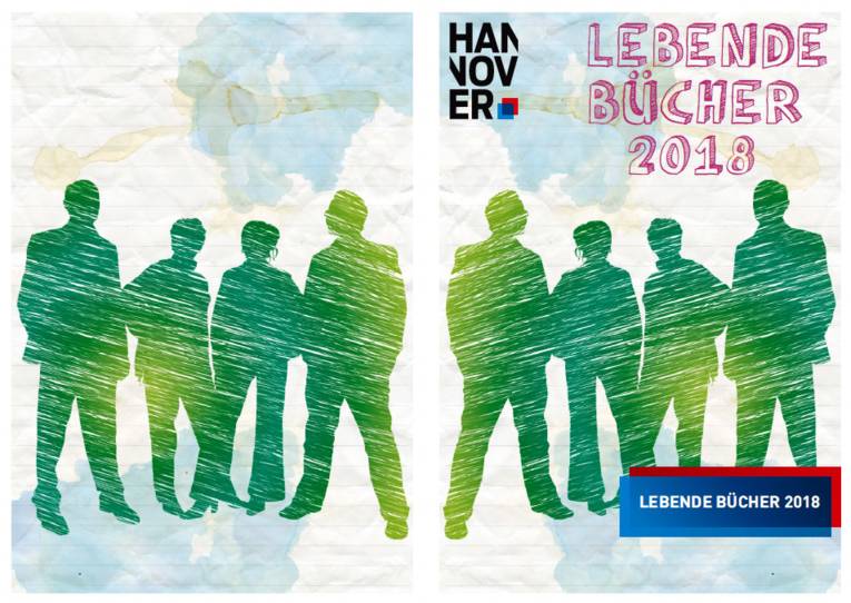 Projekt "Lebende Bücher": Erwachsene berichten Jugendlichen aus ihrem Leben.