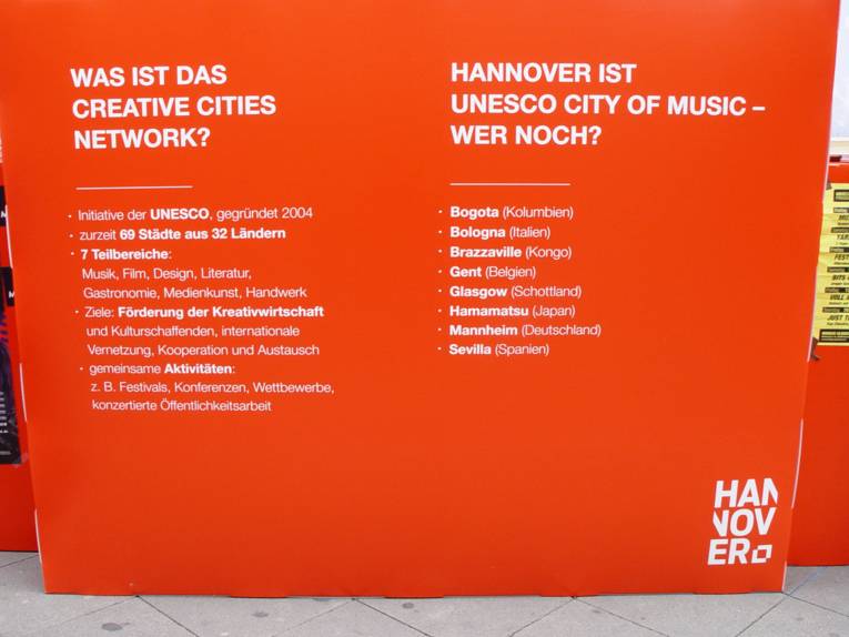 "Wir sind UNESCO City of Music" - Wer noch?