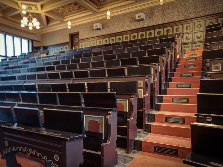 Hörsaal von innen