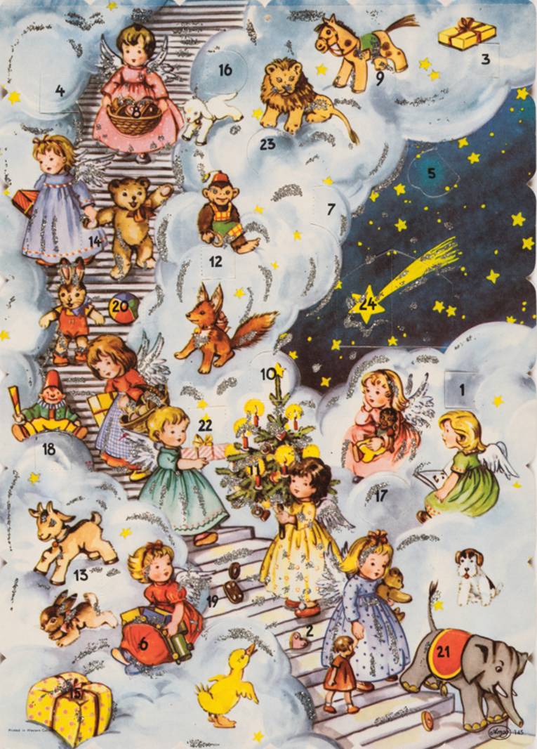 Adventskalender (BD093385) | Adventkalender | Bilder HMH | Historisches