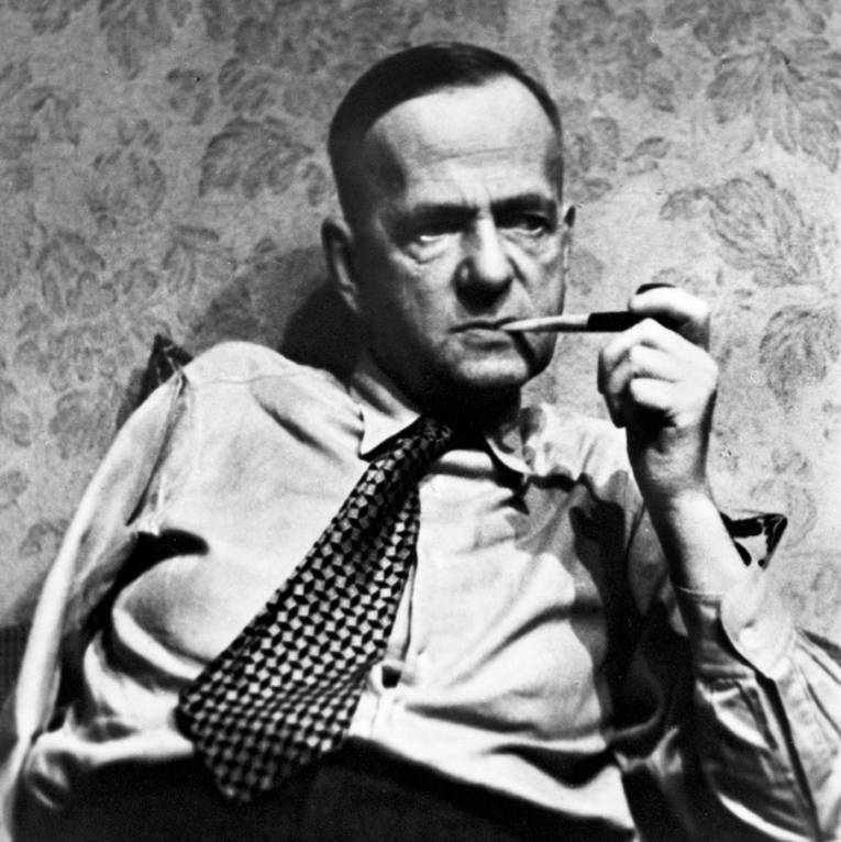 Dr. Kurt Schumacher (1895-1952), Foto von Aenne Heise