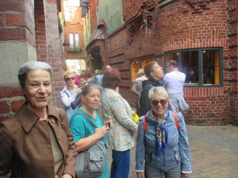 Die Ehrenamtlichen in der Böttcherstraße in Bremen