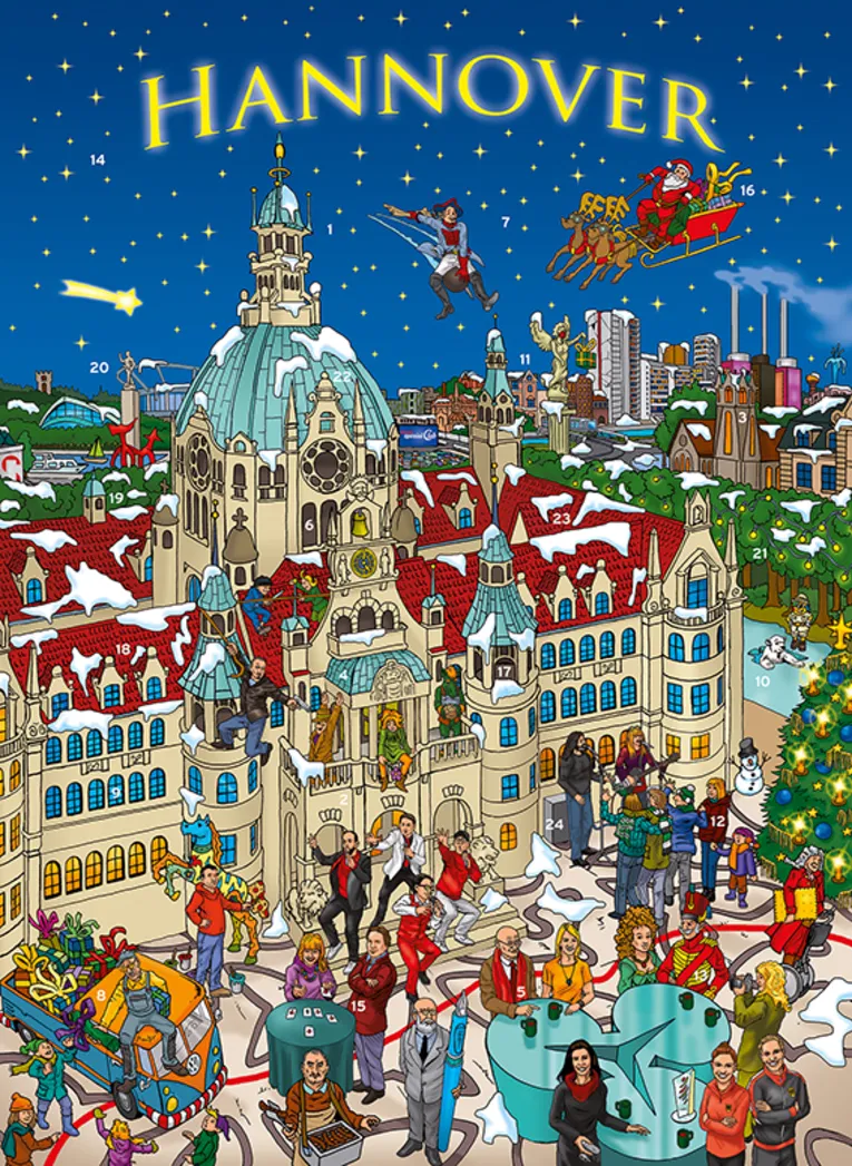 Cover vom Hannover Adventskalender 2020