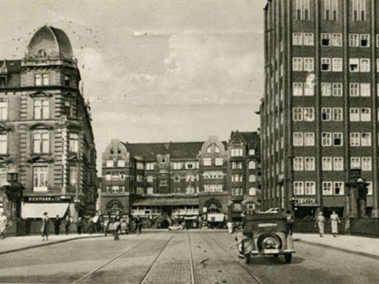 Postkarte "Linden, Schwarzer Bär"