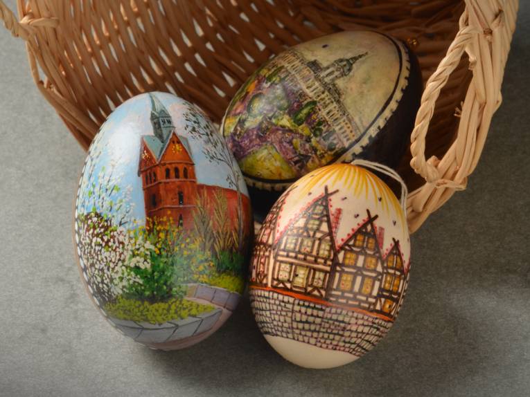 Ostereier der Sammlung Franziska Naumann