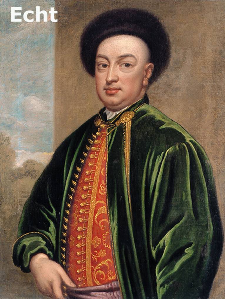 Portät Ludwig Maximilian Mehmet von Königstreu (1660-1726),Kopie des Porträts von Godfrey Kneller (1646 -1723) in der Royal Collection
