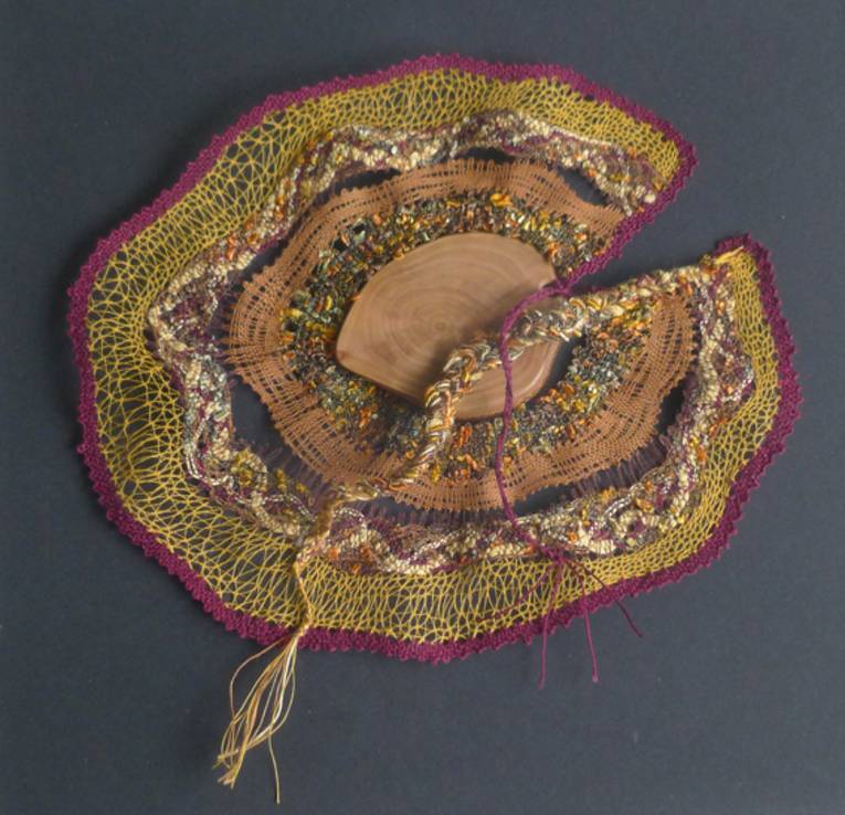 Klöppelarbeit, Objekt gefertigt von Kirsten Kötter