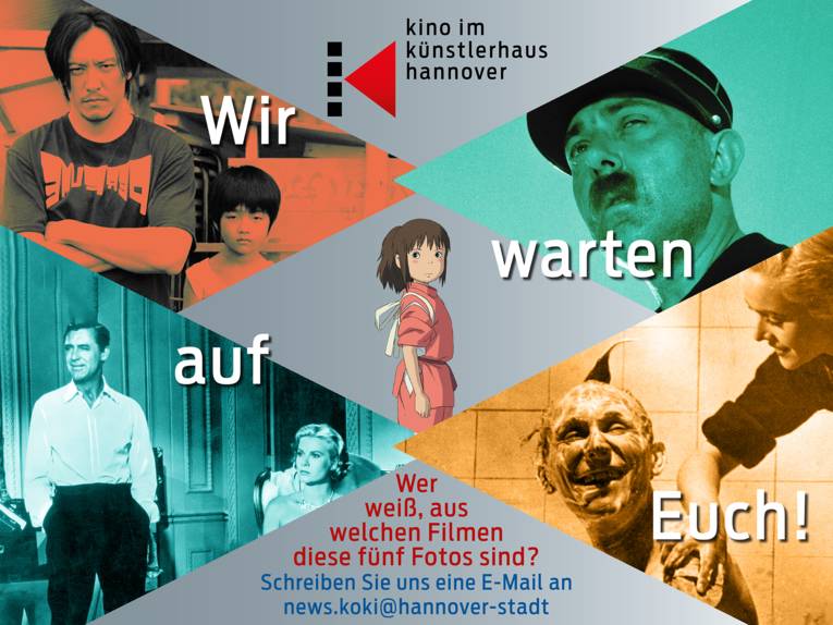 Im Bild zu sehen sind Ausschnitte aus verschiedenen Filmen