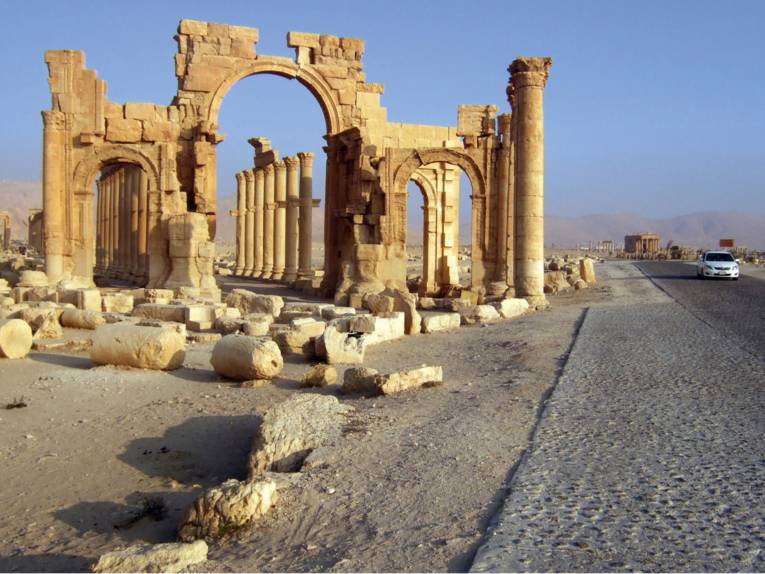 Altes Gebäude aus Palmyra