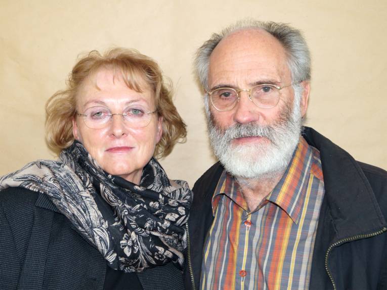 Initiator und künstlerischer Leiter des Festivals: Günter Christmann mit Elke Schipper