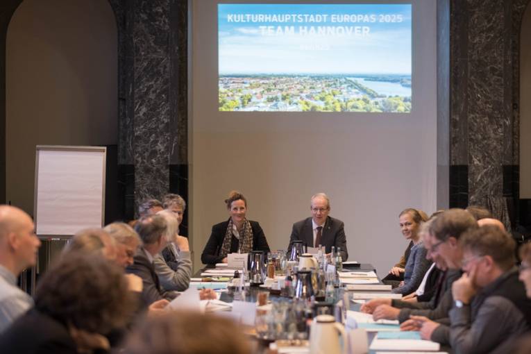 Kulturratssitzung mit Inga Samii und Stefan Schostok