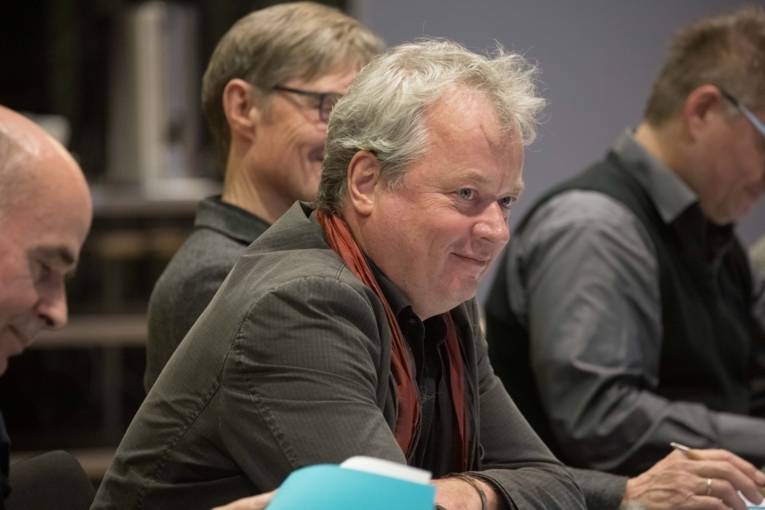 Impression der ersten Kulturratssitzung am 19.12.2019 im Mosaiksaal mit Christoph Sure