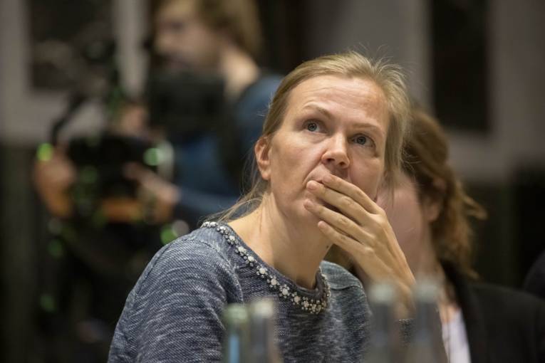 Impression der ersten Kulturratssitzung am 19.12.2019 im Mosaiksaal mit Heli Meisterson