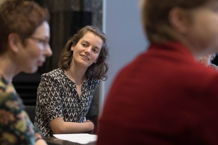 Kulturratssitzung Magdalena Jackstadt und Sonja Anders