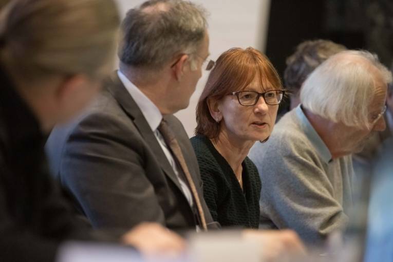 Impression der ersten Kulturratssitzung vom 19.12.2018 im Mosaiksaal