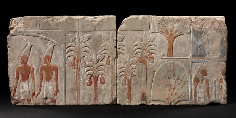 Ein ägyptisches Relief