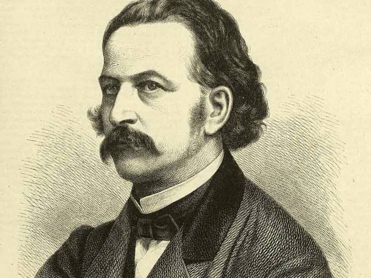 Theodor Fontane (30. Dezember 1819 in Neuruppin; † 20. September 1898 in Berlin)