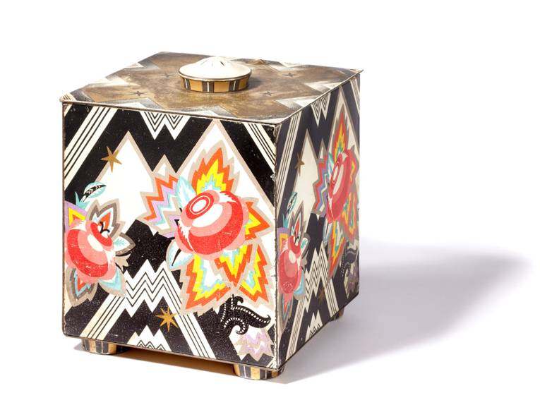 Keksdose für die Firma Bahlsen, Entwurf Emanuel Josef Margold, um 1915