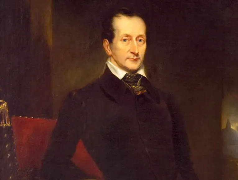 August Kestner (1777-1853), Portrait nach Restaurierung