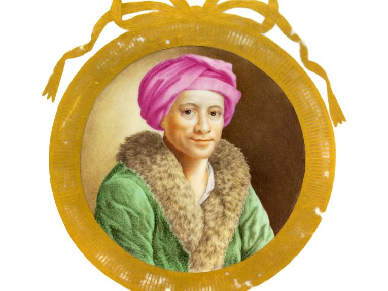 Brustbild Johann Joachim Winckelmanns, nach dem von G. F. Schmidt gestochenen Ölbild von Maron (Original in Weimar)