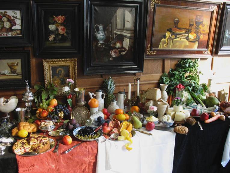 Ein fürstlich gedeckter Tisch 