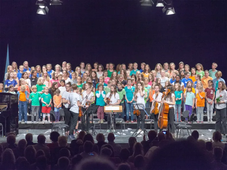 Es gibt zahlreiche Chorangebote der Musikschule