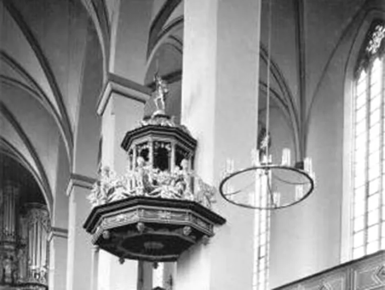 Wilhelmi-Kanzel aus der Johanniskirche in Magdeburg