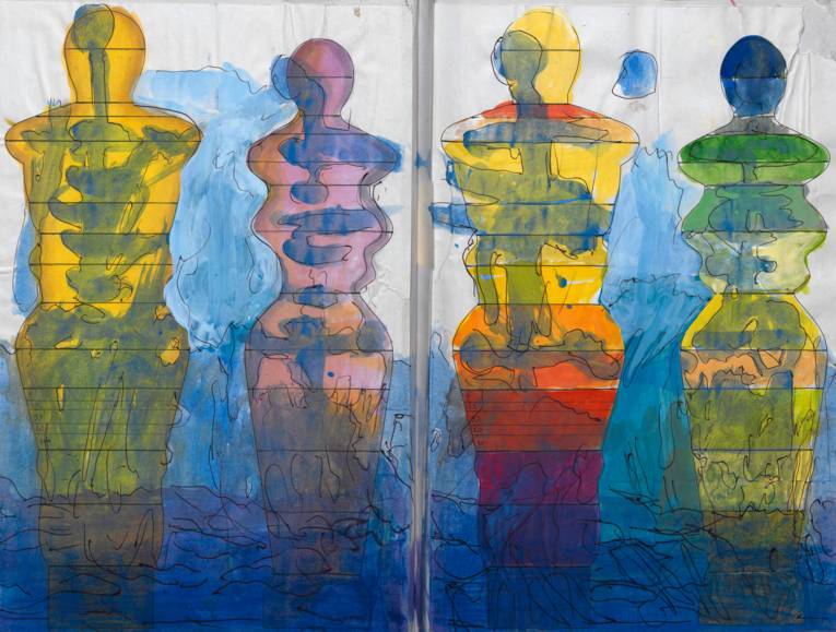 Doppelseite aus Buch Nr. 47 (2011)