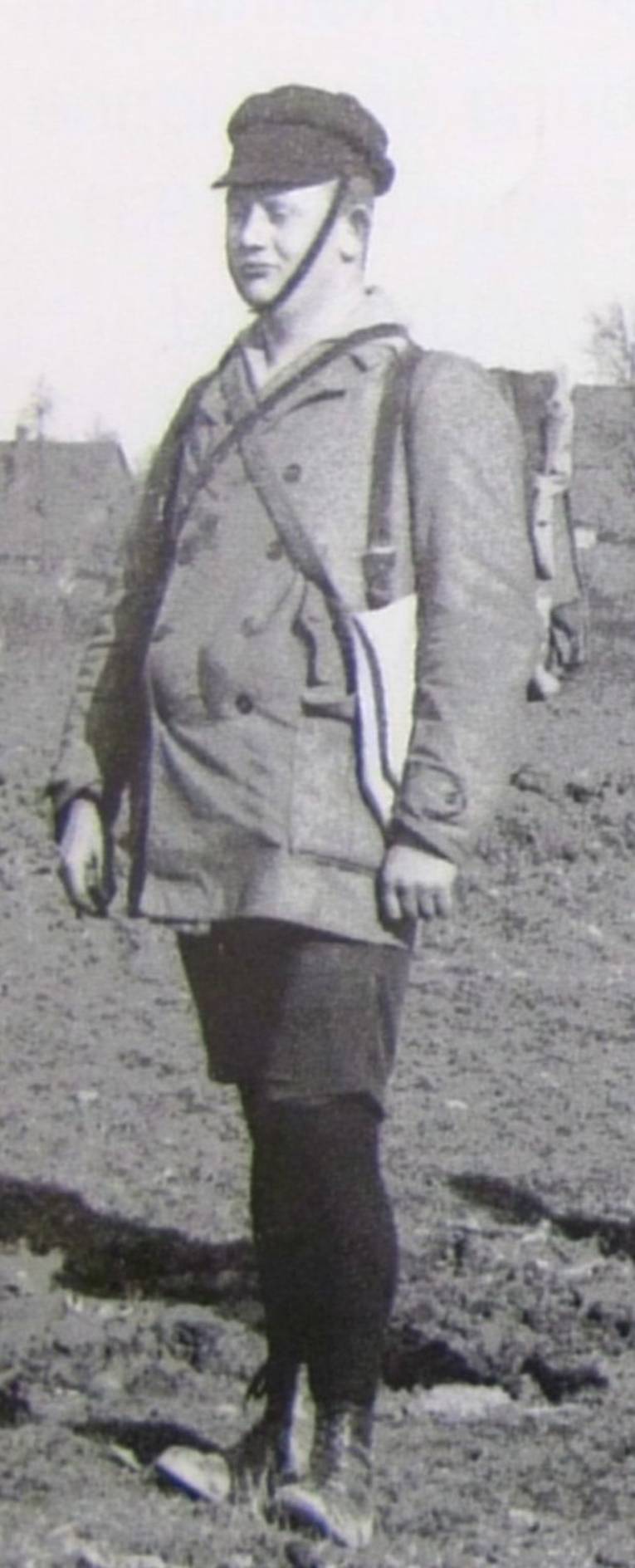 Willi Großkopf beim ostermarsch der Arbeiter-Samariter-Jugend im März 1932