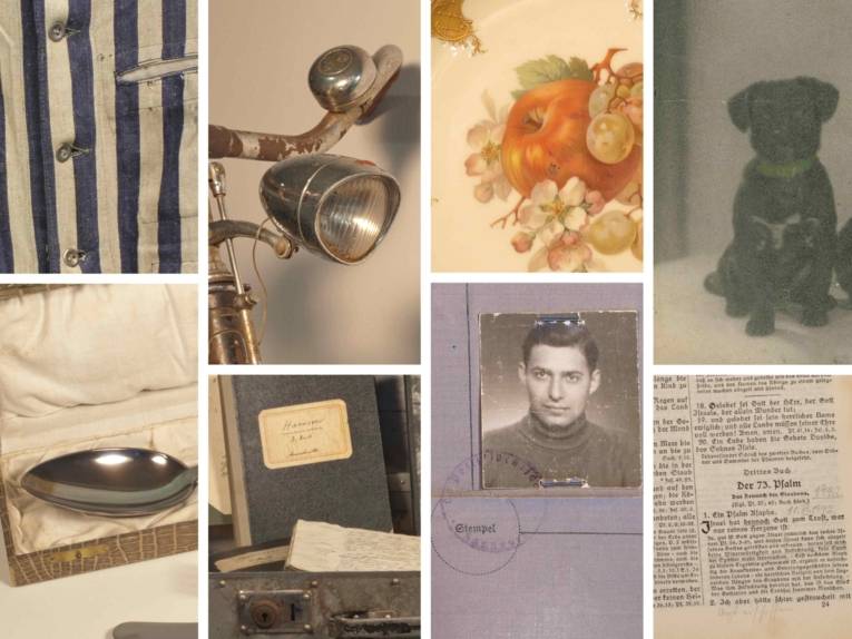 Ausstellung "8 Objekte – 8 Schicksale … von 1001 Deportierten nach Riga. Zur Erinnerung an die Deportation aus Hannover vor 75 Jahren"