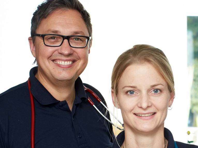 Dr. med. Thomas Buck und Nina Höhn