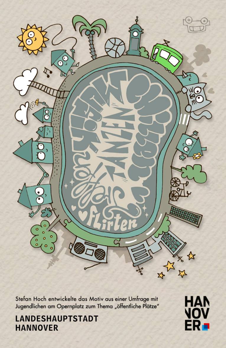 Motiv zum Thema "Öffentliche Plätze" für Jugendliche