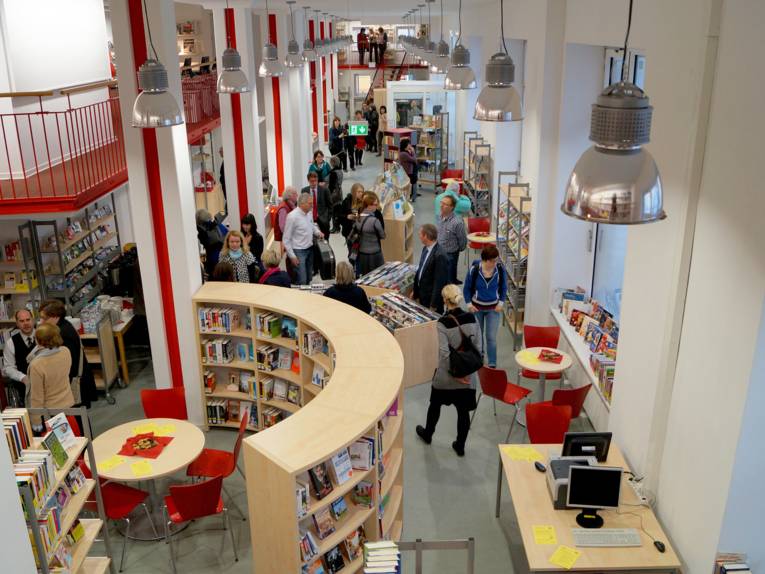 Blick in die Nordstadtbibliothek