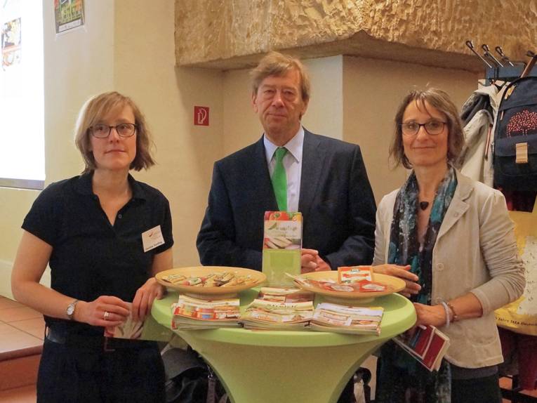 Christine Diemling (Umweltzentrum Hannover), Harald Härke, Susanne Wildermann (Agenda21- und Nachhaltigkeitsbüro) 