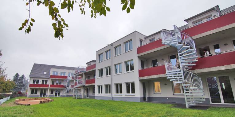 Flüchtlingsunterkunft in der Hebbelstraße