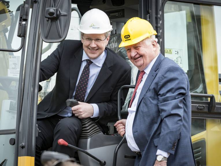 Stefan Schostok und Günter Papenburg