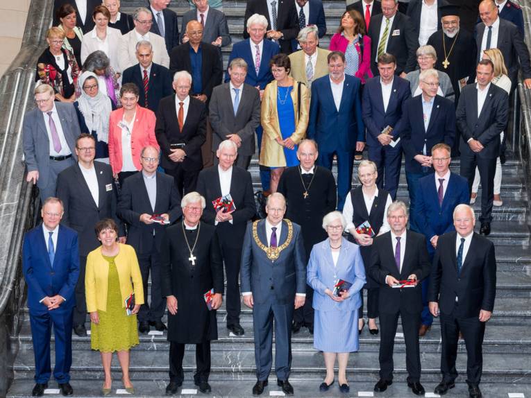 "Ein Fest für Alle" - Empfang und Eintrag ins Goldene Buch im Neuen Rathaus Hannover