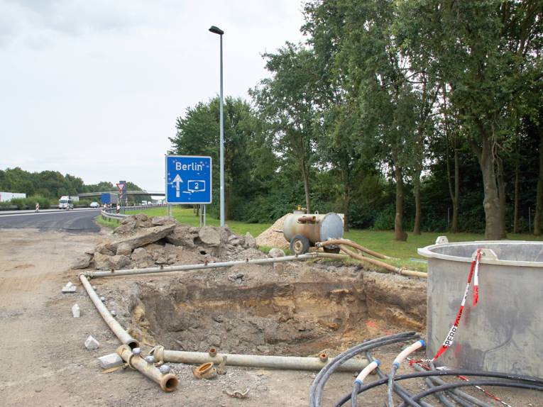 Verdachtspunkt an der BAB2/Parkplatz Vahrenheide