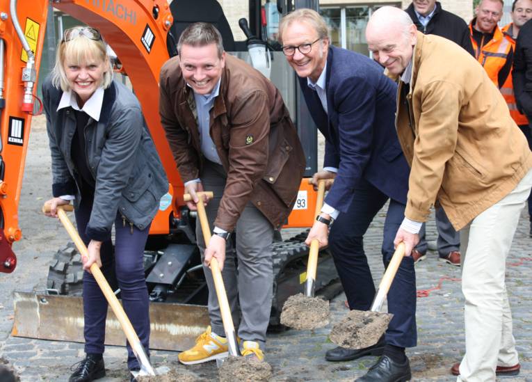 Spatenstich Teaser | September | 2017 | Meldungen | Landeshauptstadt ...