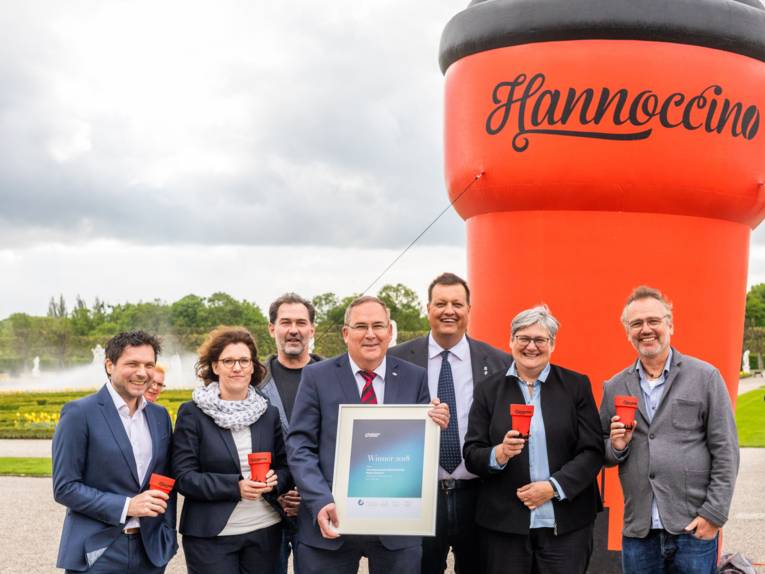 Eine Gruppe Menschen.